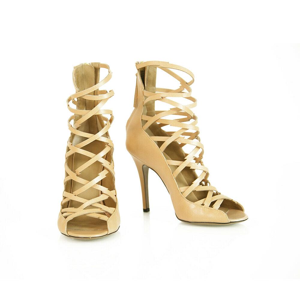 NWOB ISABEL MARANT Nude Paw multi-strap leather sandals: NWOB ISABEL MARANT Nude Paw multi-strap leather sandals lightning bolt straps 37 The strappy sandal has become a contemporary wardrobe staple, and Isabel MarantÂ’s Paw version is a high-octane opti