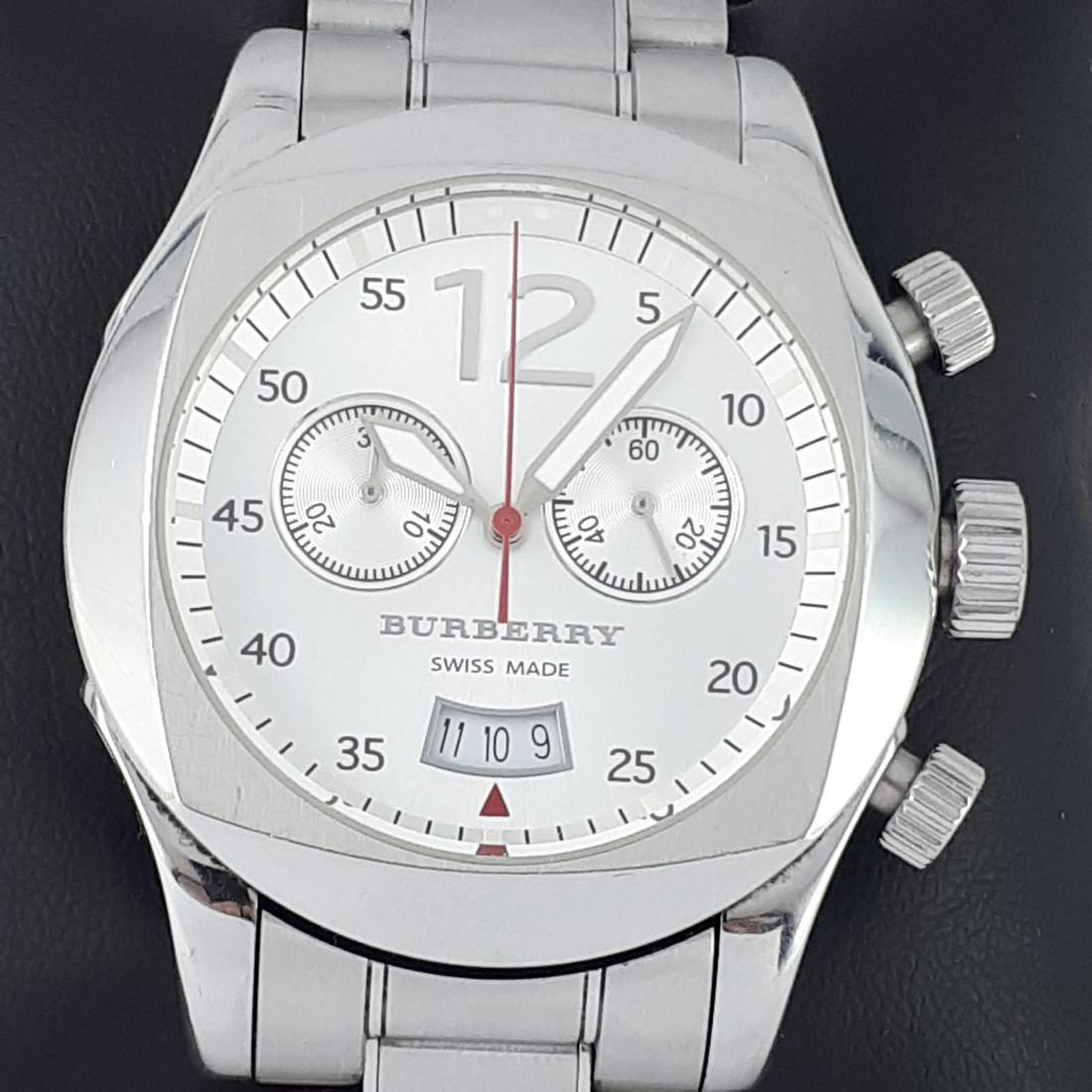 Burberry - Established 1856 - Ref:BU7639 - Men -: Brand : Burberry Model : Established 1856 Ref : BU7639 Gender : Men Movement : Quartz Type : Chronograph wristwatch Total Lenght : 18 cm / 7,09 inch (Including Watch Case) Case Size : 42 mm / 1,65