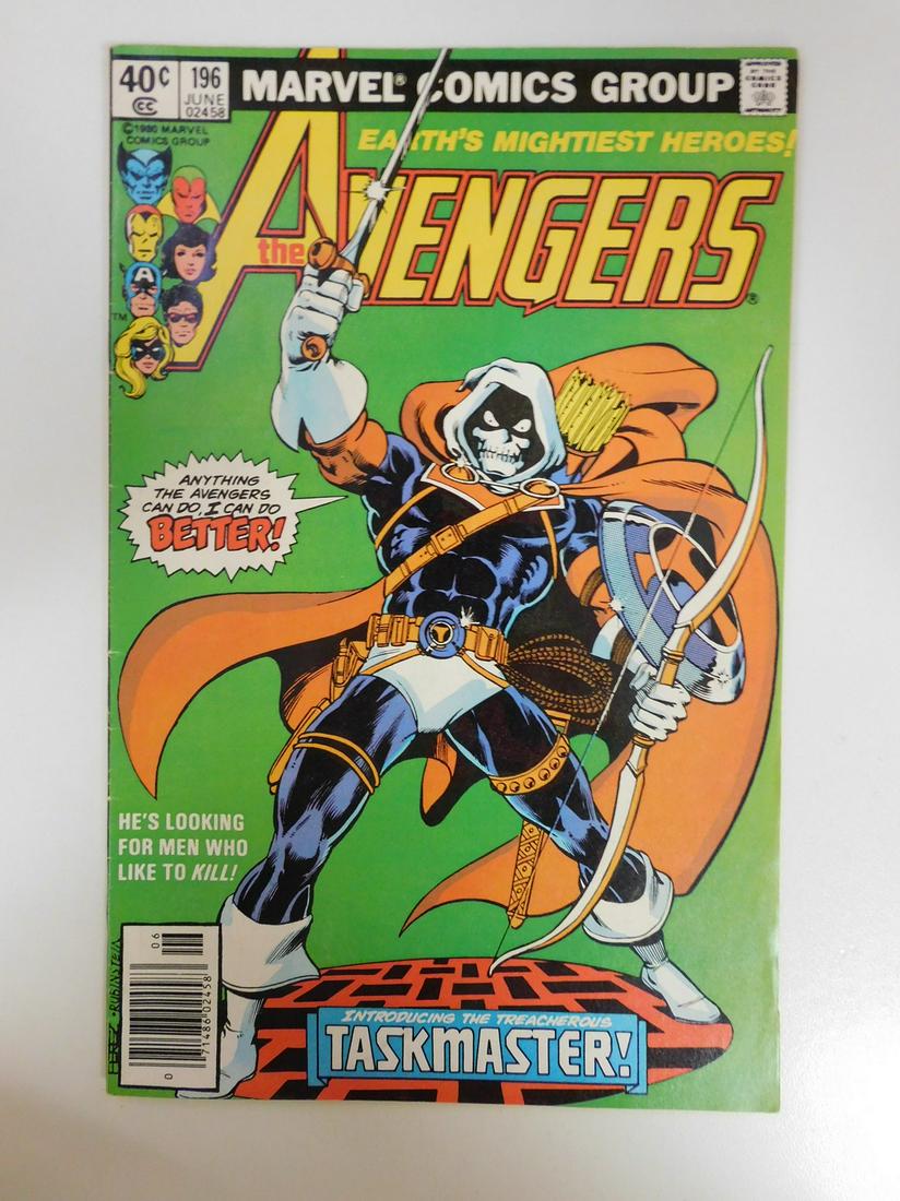 Avengers #196 1st Full App. of Taskmaster (1 of 2)