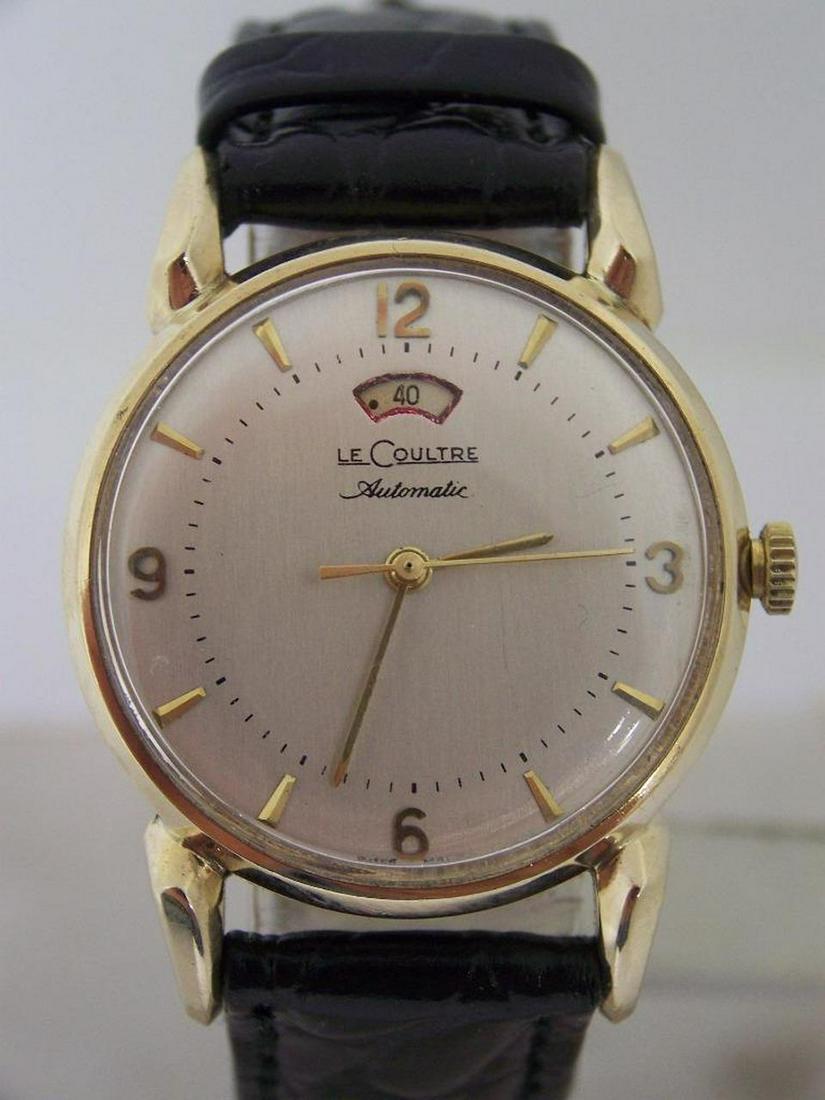Vintage 14k Gold JAEGER-LeCOULTRE Power Reserve: Description Vintage 14k Gold JAEGER-LeCOULTRE Power Reserve Automatic Watch 1960s Cal 481 in Excellent Condition* SERVICED This Men's Jaeger-LeCoultre watch is Swiss made. Great present for yourself o