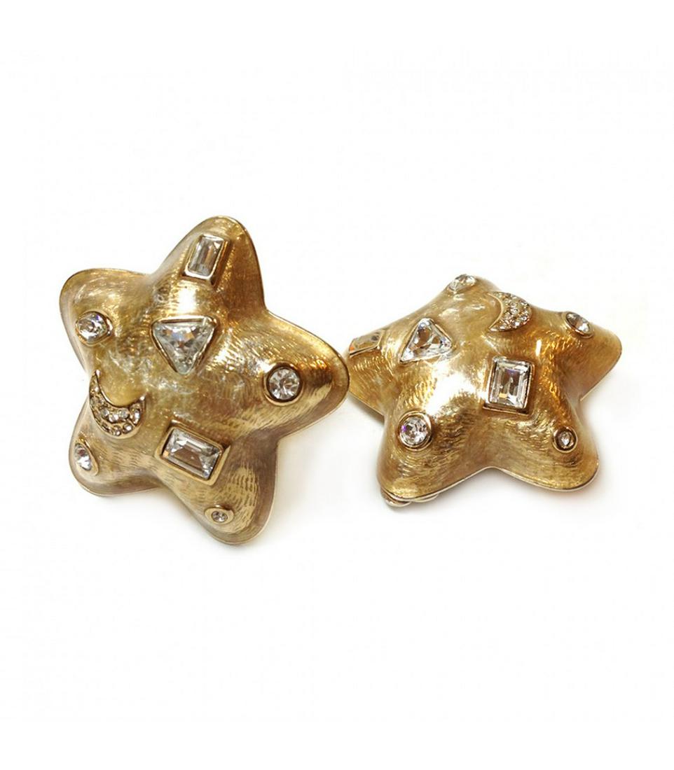 Guy Laroche Star Earrings (1 of 2)