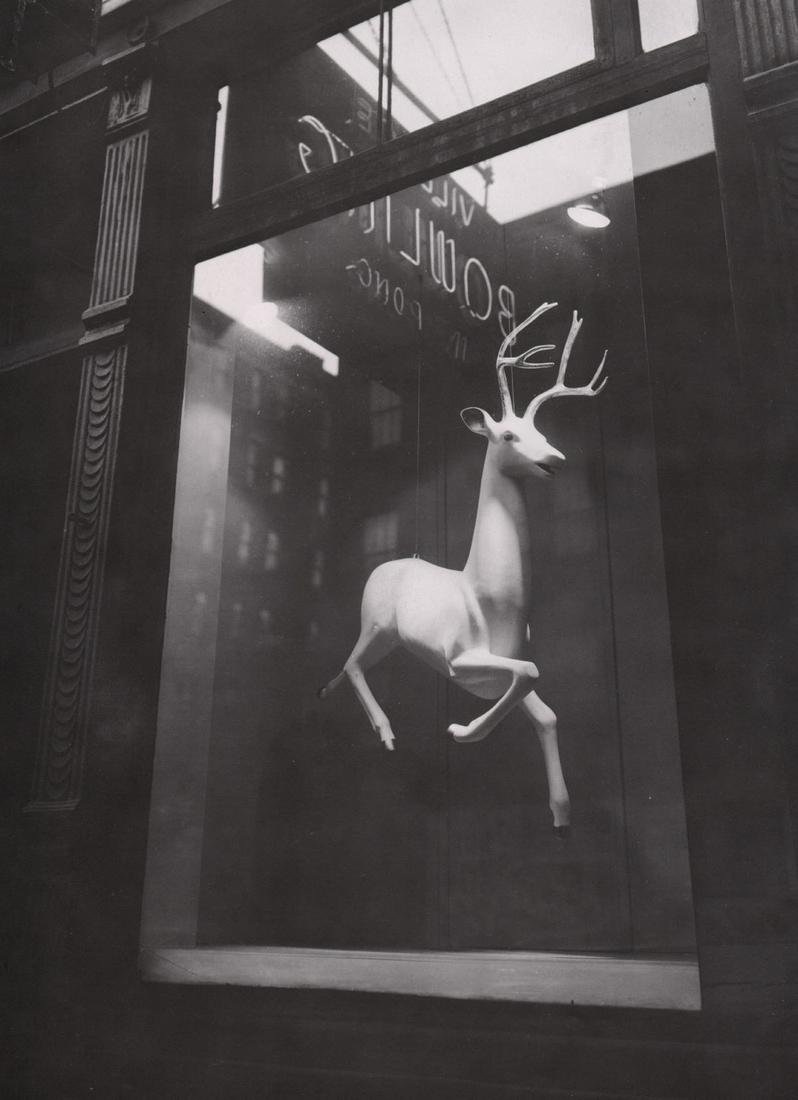 BERENICE ABBOTT- Designers Window, Bleecker Street: Artist: BERENICE ABBOT Print Title: Designers Window, Bleecker Street Medium: Photo-lithograph Printed in: Japan, 1980’s Image Size: approx. 11.5 x 9” Berenice Abbott (1898 – 1991),was an Americ