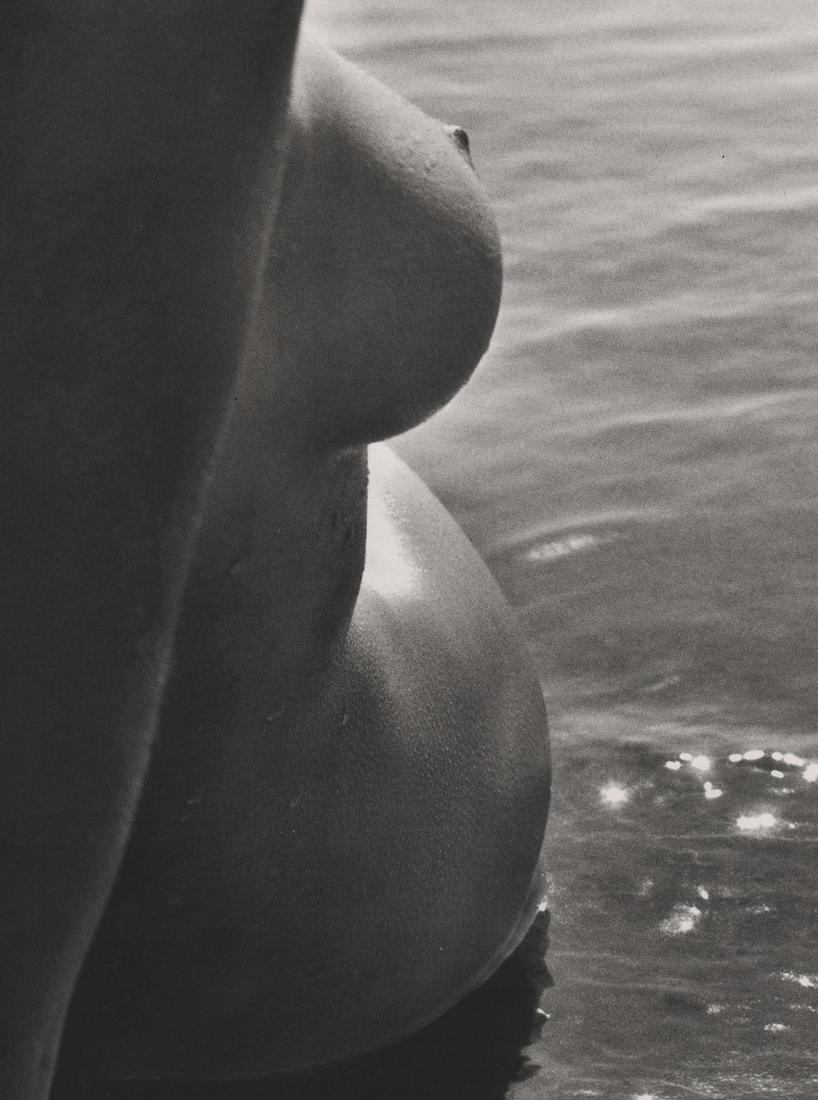 LUCIEN CLERGUE- Nude, Camargue, 1964: Artist: LUCIEN CLERGUE Print Title: Nude, Camargue, 1964 Printing Date: 1990’s Medium: Photo-lithograph< Printed in: Germany Image Size approx.: 10.5 x 8” Lucien Clergue (French: 1934 – 2014)wa