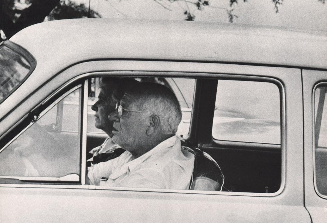 ROBERT FRANK - Detroit: Artist: ROBERT FRANK Print Title:Detroit Printing Date: 1950’s Medium: photoengraving Printed in: the UK Image Size: approx. 5 x 7.5” Robert Frank i(November 9, 1924 – September 9, 2019) was a S