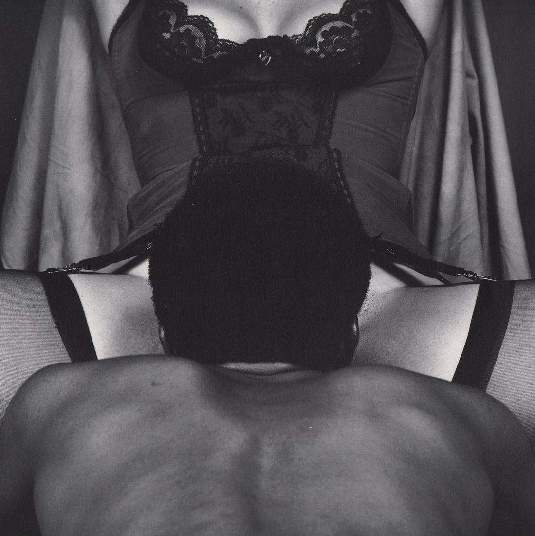 MAPPLETHORPE - Marty & Veronica, 1982: Artist: MAPPLETHORPE Print Title: Marty & Veronica, 1982 Medium: :Photo-lithograph Printed 1980’s in the UK Image size (inches) approx. 7.5 x 7.5” Robert Mapplethorpe was an American photographer,