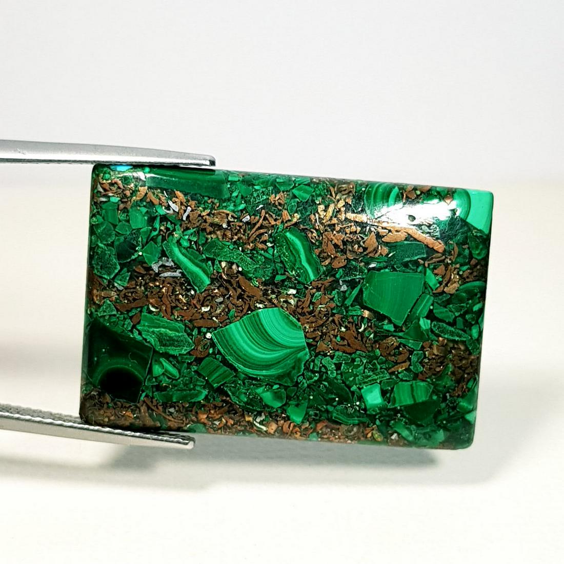 43.45 ct Natural Copper Malachite (1 of 5)