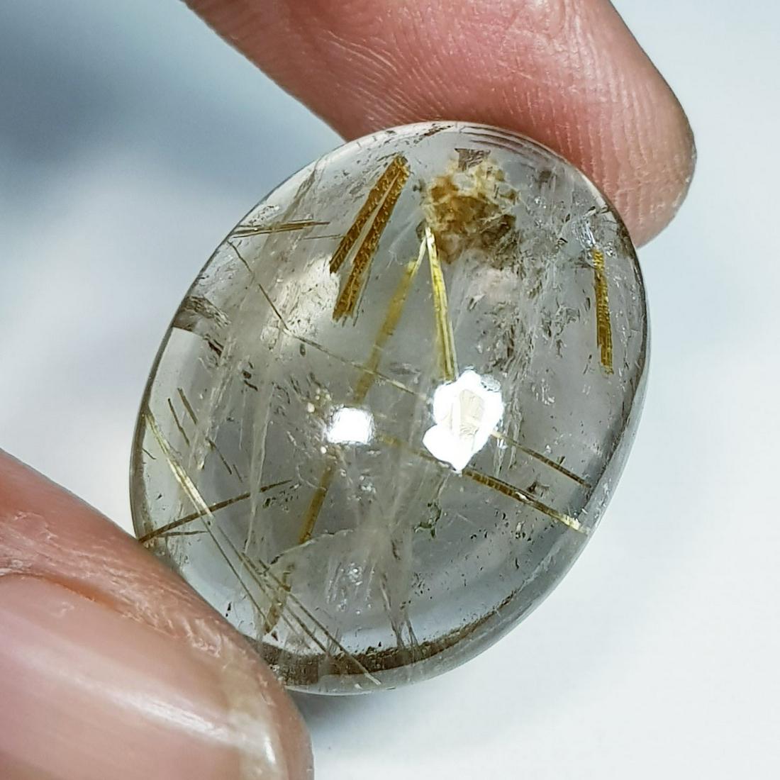 36.08 ct Natural Golden Rutile Quartz (1 of 5)