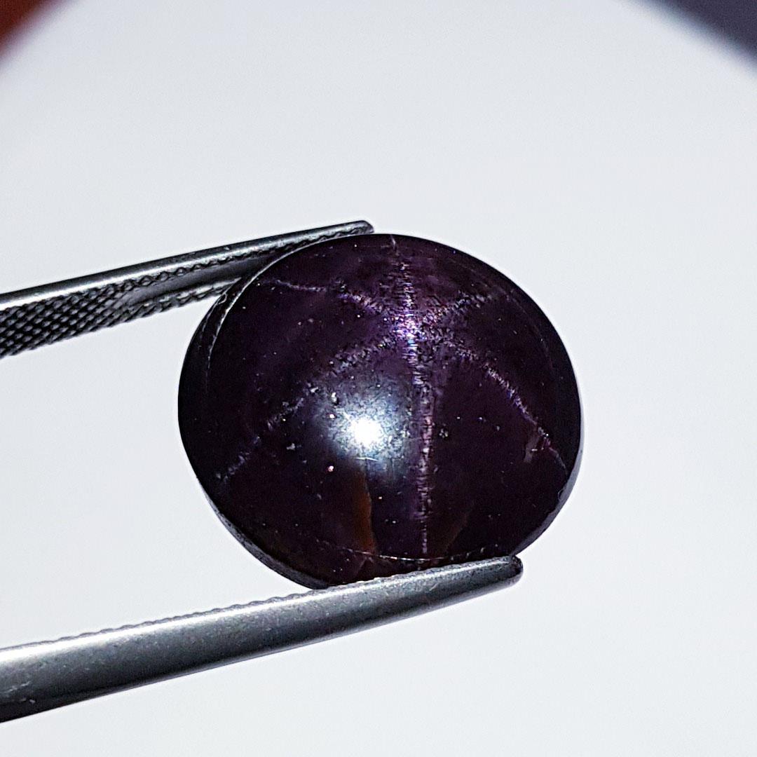 34.43 ct Natural Six Ray Star Garnet (1 of 5)