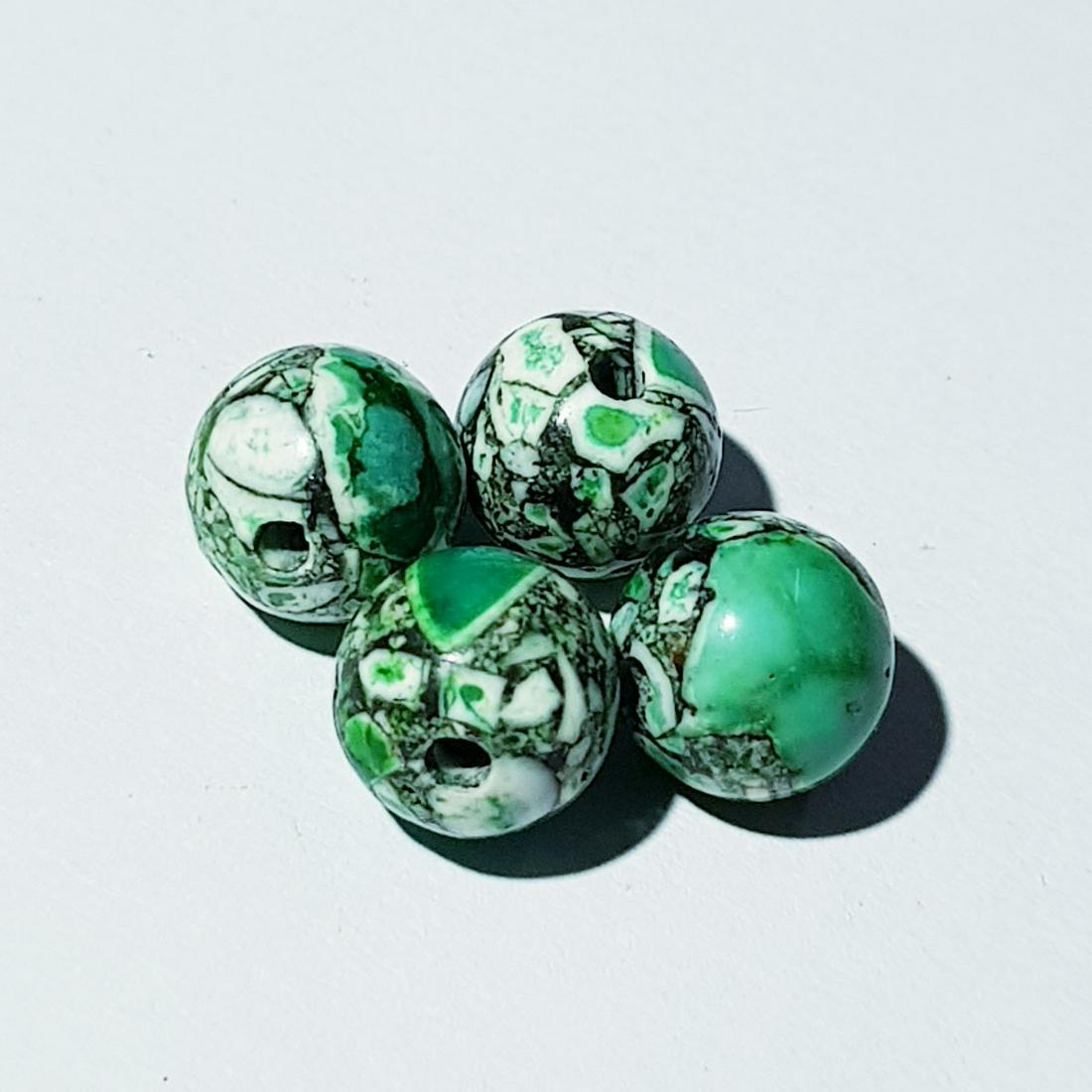 11.78 ct Natural 8mm Agate Drilled Beads (1 of 5)