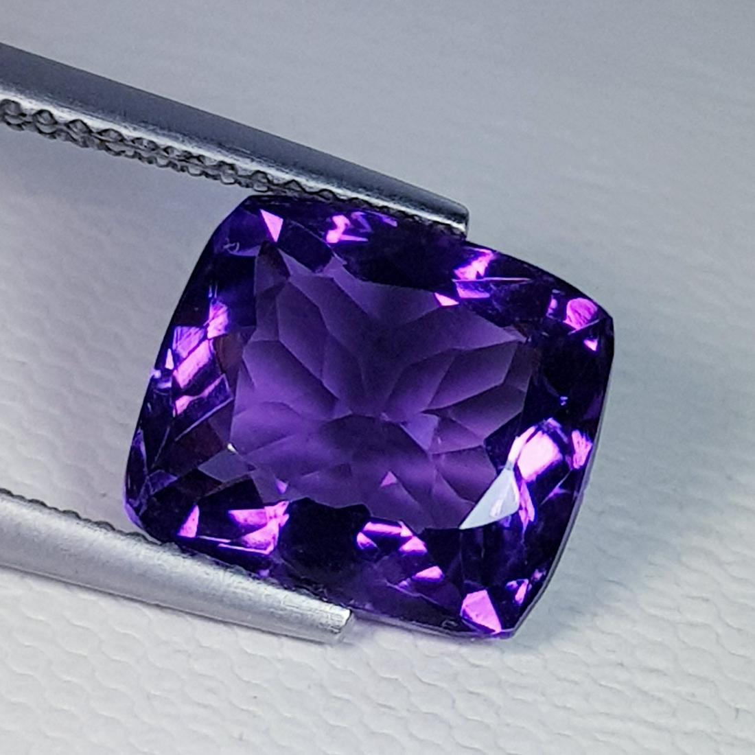 Natural Amethyst Cushion Cut 5.00 ct (1 of 5)