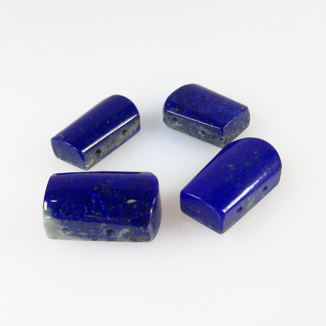 28.02 Ctw Natural 4 Blue Lapis Lazuli Fancy Set: No Reserve! Title: 28.02 Ctw Natural 4 Blue Lapis Lazuli Fancy Set Stone Clarity: Opaque Gemstones: Lapis Lazuli Size/Dimensions: 28.02 Carat Weights: 12.2x9.0 - 14.7x9.0 mm / 4 PC's Additional Inform