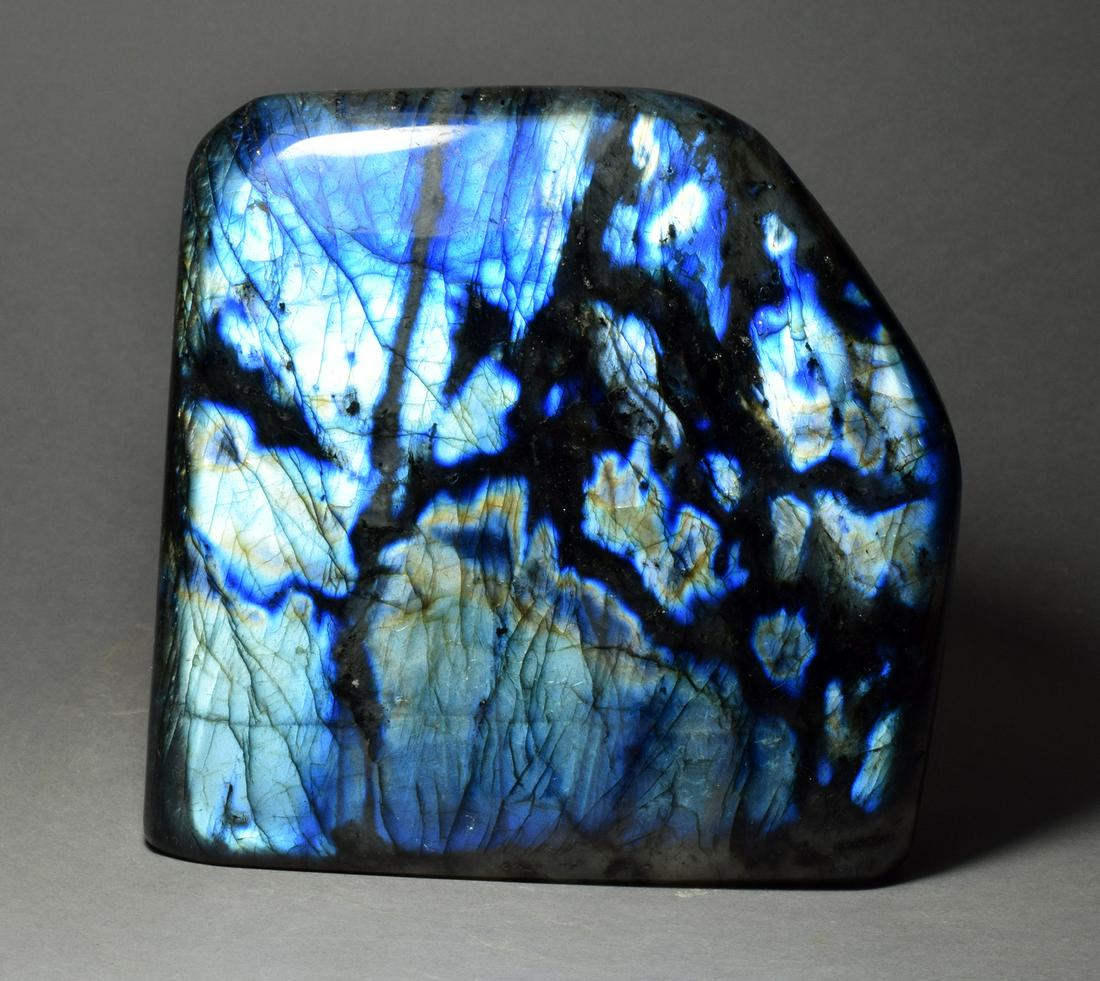 Outstanding blue labradorite freeform (1 of 3)