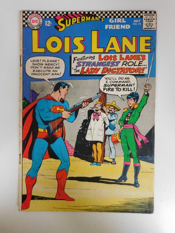 Superman's Girlfriend Lois Lane #75: No Reserve! Superman's Girlfriend Lois Lane #75: VG Shipping: Individual Comics: Flat-rate of $9.99 (1-8 comics) or $19.99 (9+ comics) to anywhere within the contiguous U.S. International: Foreign shi
