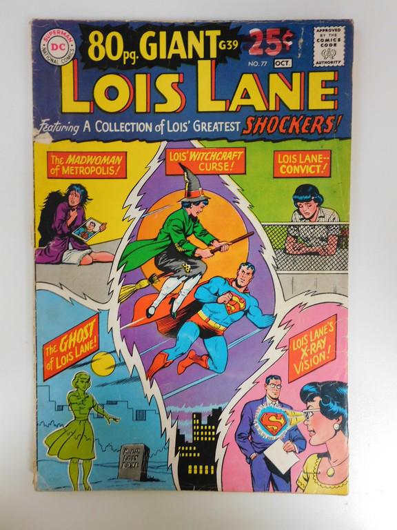 Superman's Girlfriend Lois Lane #77: No Reserve! Superman's Girlfriend Lois Lane #77: FR/GD Shipping: Individual Comics: Flat-rate of $9.99 (1-8 comics) or $19.99 (9+ comics) to anywhere within the contiguous U.S. International: Foreign 