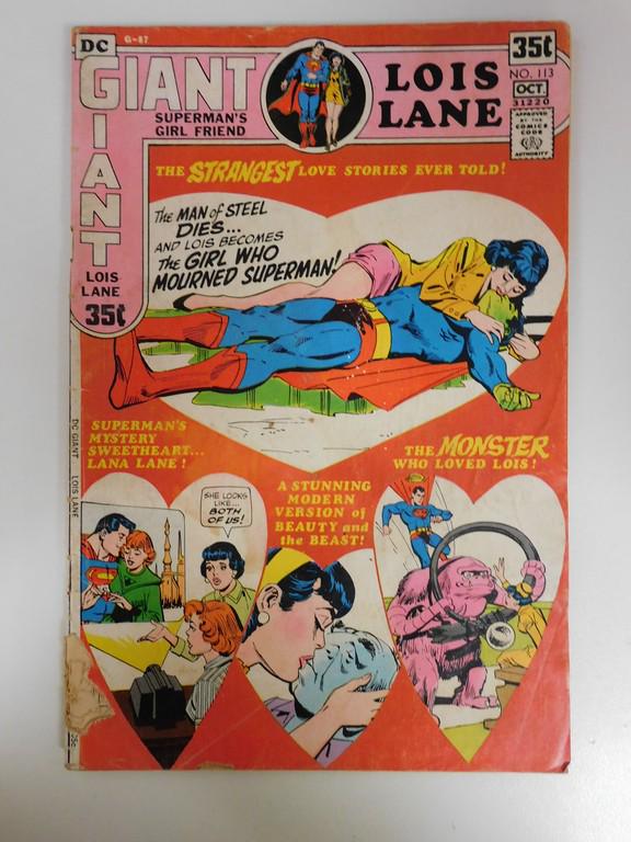 Superman's Girlfriend Lois Lane #113: No Reserve! Superman's Girlfriend Lois Lane #113: GD+ Shipping: Individual Comics: Flat-rate of $9.99 (1-8 comics) or $19.99 (9+ comics) to anywhere within the contiguous U.S. International: Foreign s