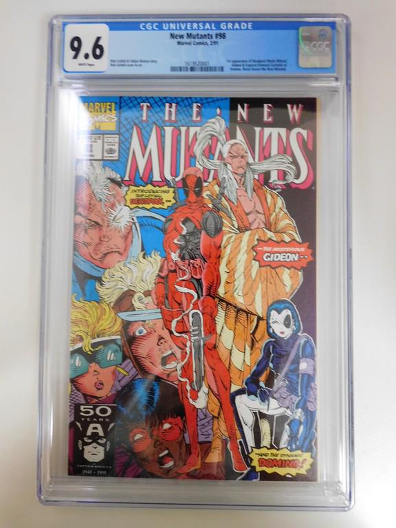 New Mutants #98 CGC 9.6 1st App. of Deadpool (1 of 2)