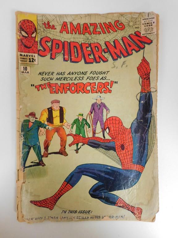 Amazing Spider-Man #10 1st App. of The Enforcers (1 of 2)