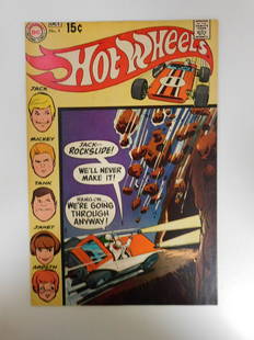 Hot Wheels #4: No Reserve! Hot Wheels #4: VF- Shipping:Domestic: Flat-rate of $9.99 (1-8 comics) or $19.99 (9+ comics) to anywhere within the contiguous U.S.International: Foreign shipping rates are determined by