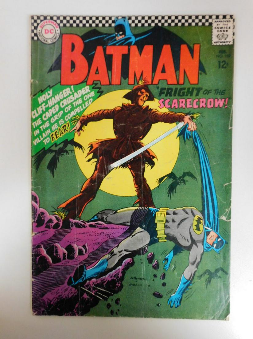 Batman #189 1st SA App. of the Scarecrow (1 of 2)