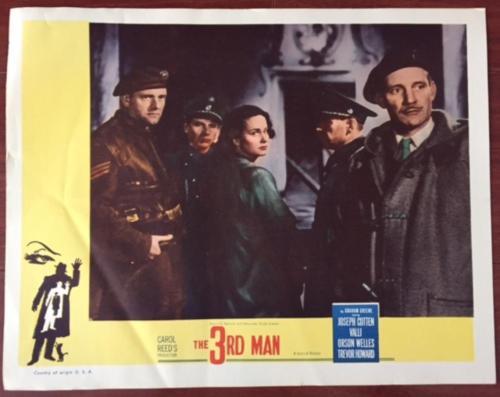 Third Man - Orson Welles (R1954) Lobby Card Set Of 8 (1 of 8)