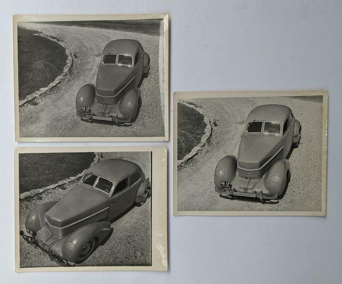 LOT of 3 ca.1936 CORD 810 WESTCHESTER SEDAN AUBURN (1 of 2)