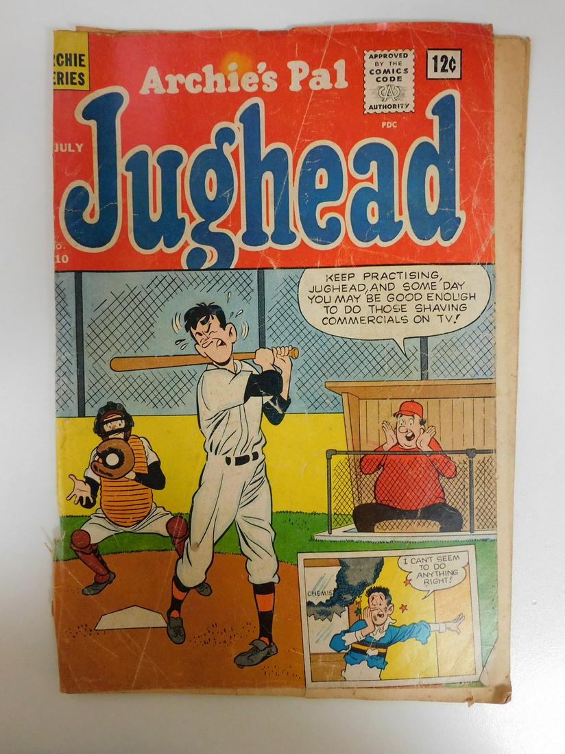 Archie's Pal Jughead #110: No Reserve! Archie's Pal Jughead #110: FR Cover Detached Shipping: Individual Comics: Flat-rate of $9.99 (1-8 comics) or $19.99 (9+ comics) to anywhere within the contiguous U.S. International: Foreig