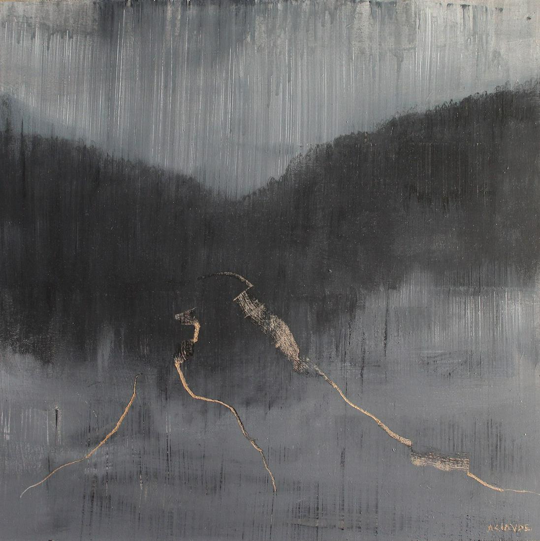 Épure: Title: Épure Artist: Alex Claude (1971-) Medium: Acrylic on wood pannel Dimension: 50x50 cm Description: Without frame, signed lower right. Dated and signed on the back. 2020 Reserve: $35.00 Shipping