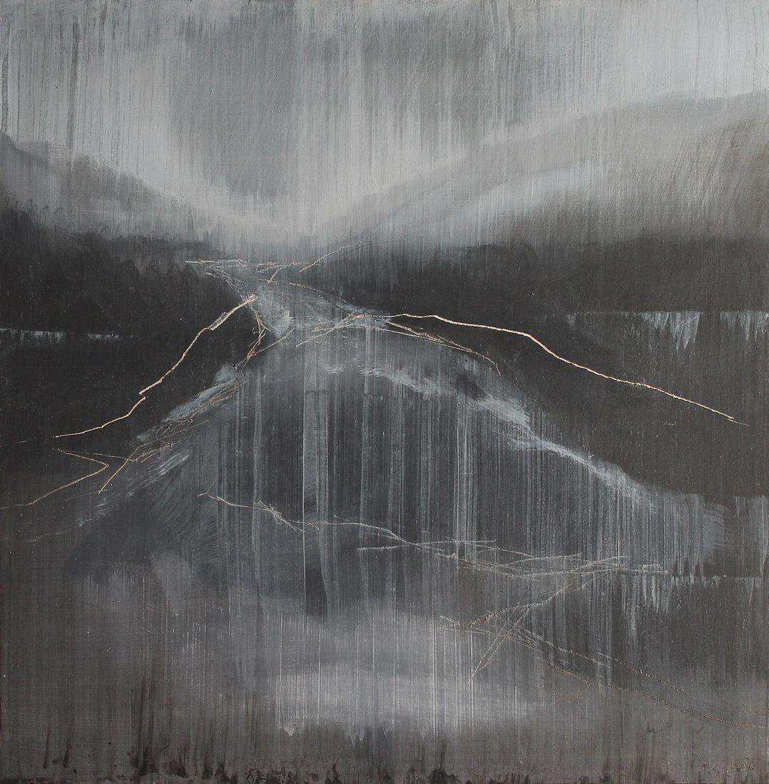 Petite Sonate: Title: Petite Sonate Artist: Alex Claude (1971-) Medium: Acrylic on wood pannel Dimension: 50x50 cm Description: Without frame, signed lower right. Dated and signed on the back. 2020 Reserve: $35.00 S