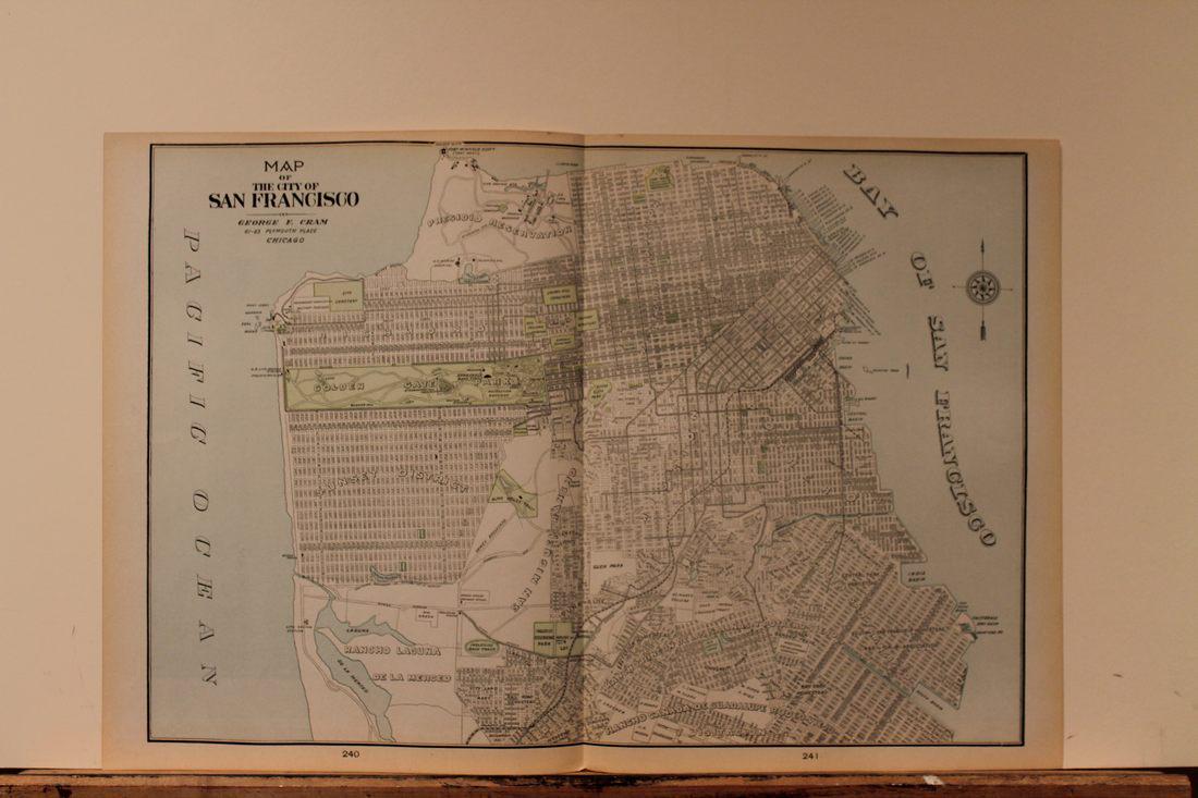 1891 Map of San Francisco (1 of 3)