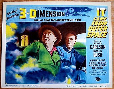 It Came From Outer Space 1953 Lobby Card #2 3-d Science (1 of 1)