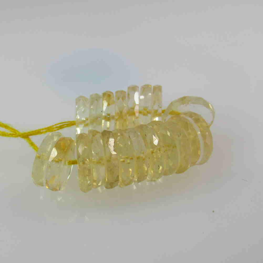 25.32 Ctw Natural 20 Citrine Drilled Round Beads (1 of 2)