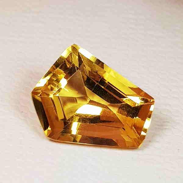 Natural Citrine Fancy Cut 4.30 ct (1 of 5)