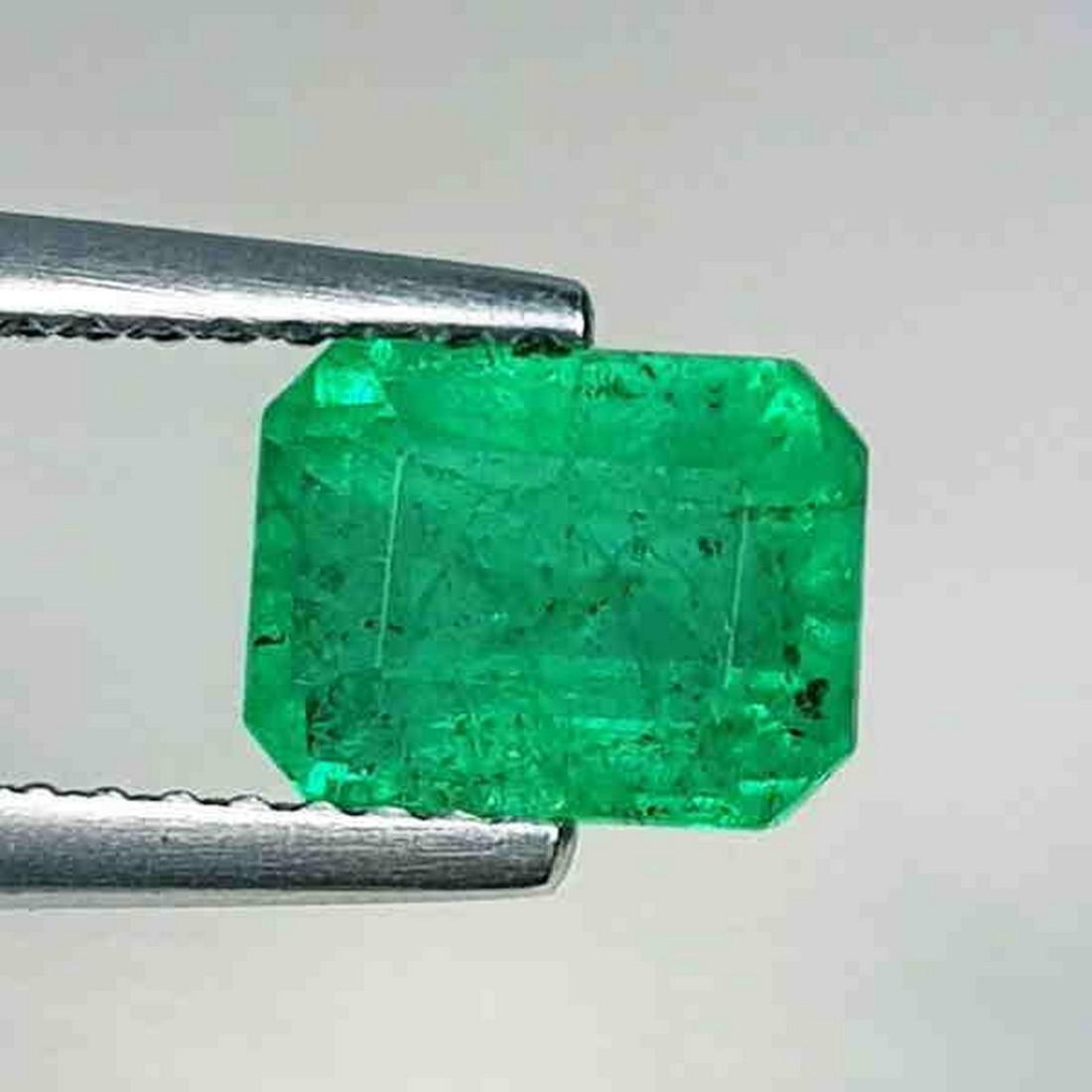 Natural Emerald Octagon Cut 1.55 ct (1 of 6)