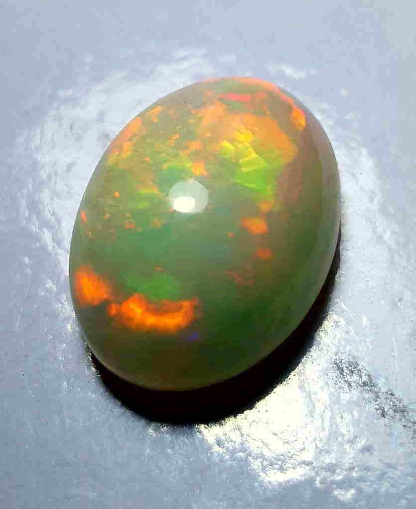 Fire Opal Ethopian Origin Oval Shape - 11.5 Carats - (1 of 3)