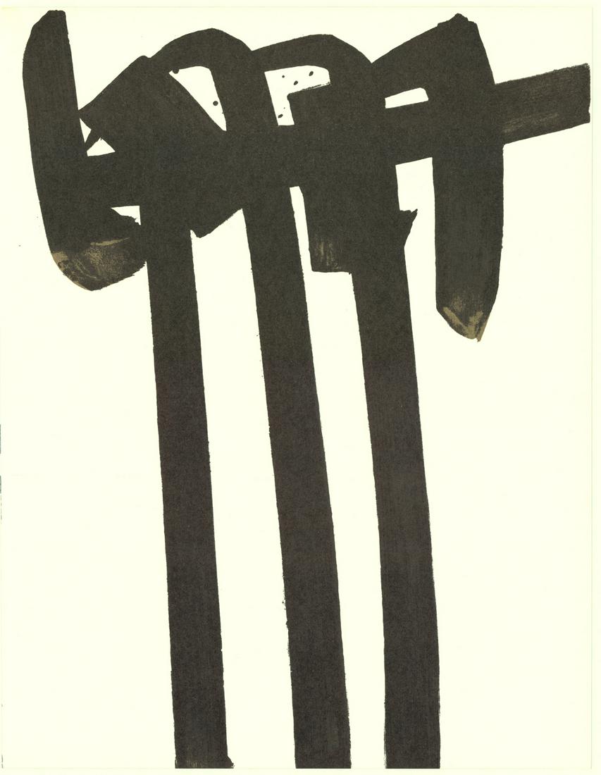 Pierre Soulages: Untitled (1 of 1)