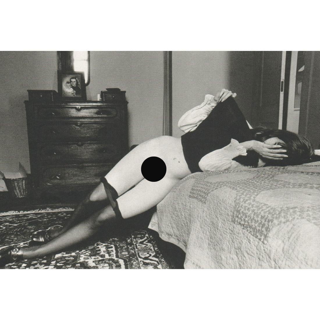 DUANE MICHALS - Untitled, 1968 - Nude: Artist: DUANE MICHALS Print Title: Untitled, 1968 Medium: Sheet-fed Gravure Printing date: 1970's Printed in Switzerland Image Size approx: 4.75 X 7 inches Duane Michals (b. 1932) is an American photo