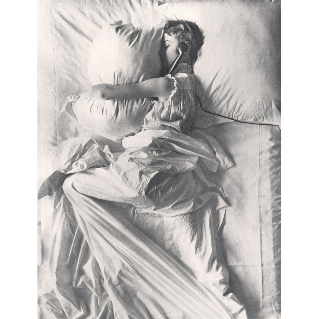 IRVING PENN - The Telephone: Artist: IRVING PENN Print Title: The Telephone, New York 1949 Medium: Sheet-fed Gravure Printing Date: 1950's Printed in Switzerland Image Size approx: 7.25 X 5.5 inches Irving Pennwas an American pho
