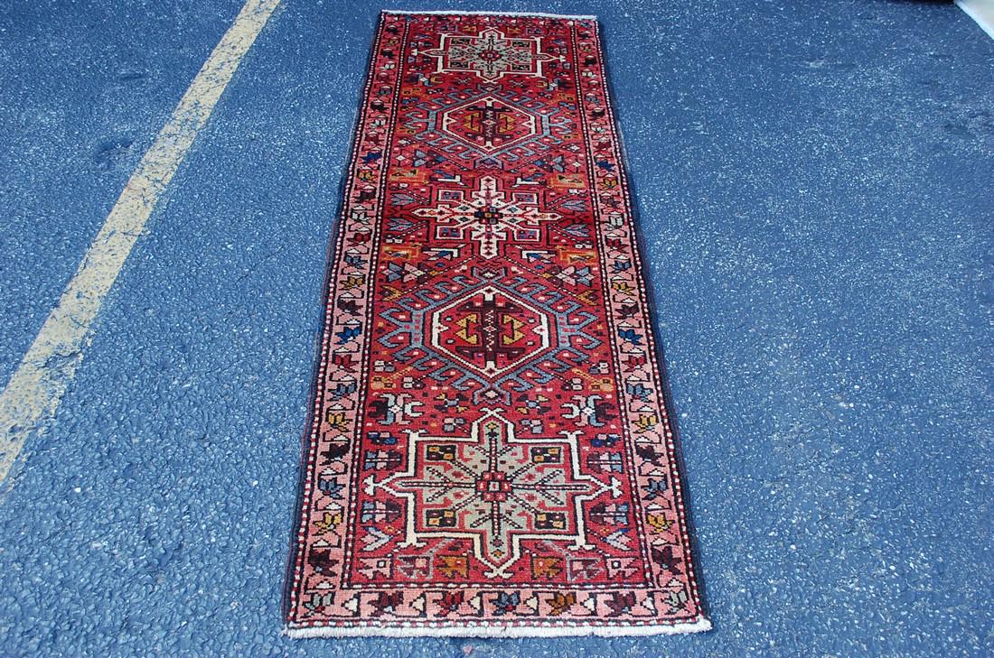 c1930s ANTIQUE HERI Z SERAPI RUNNER RUG 2'2"x 6'1" MANY (1 of 11)