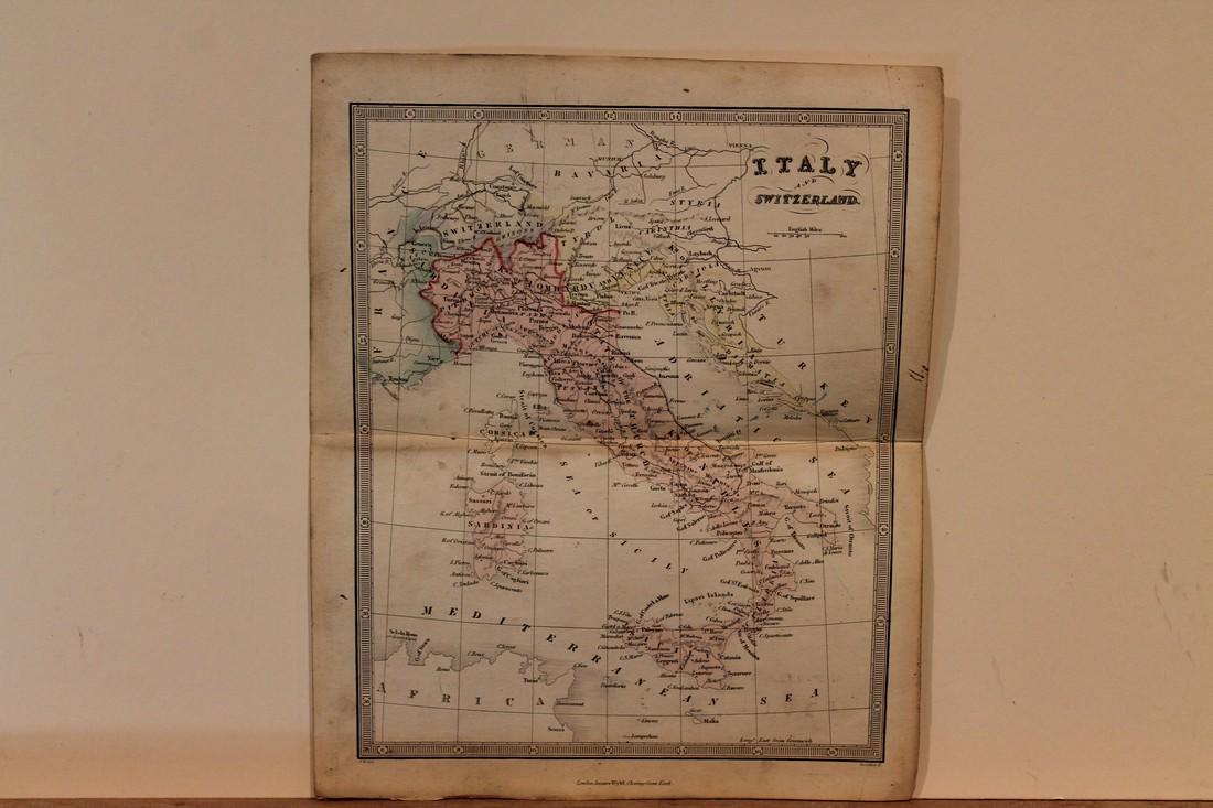 1860 Map of Italy (1 of 3)