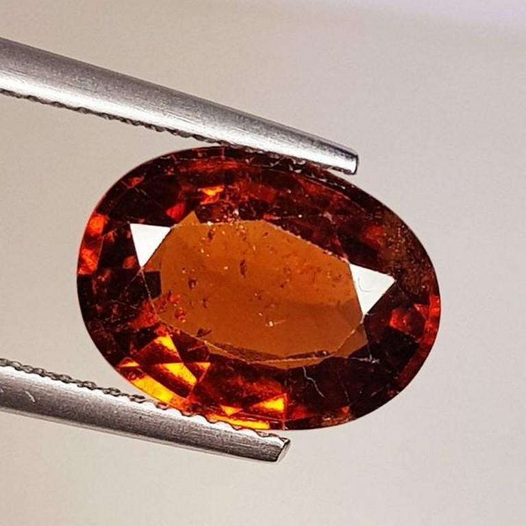 Natural Hessonite Garnet Oval Cut 4.45 ct (1 of 5)