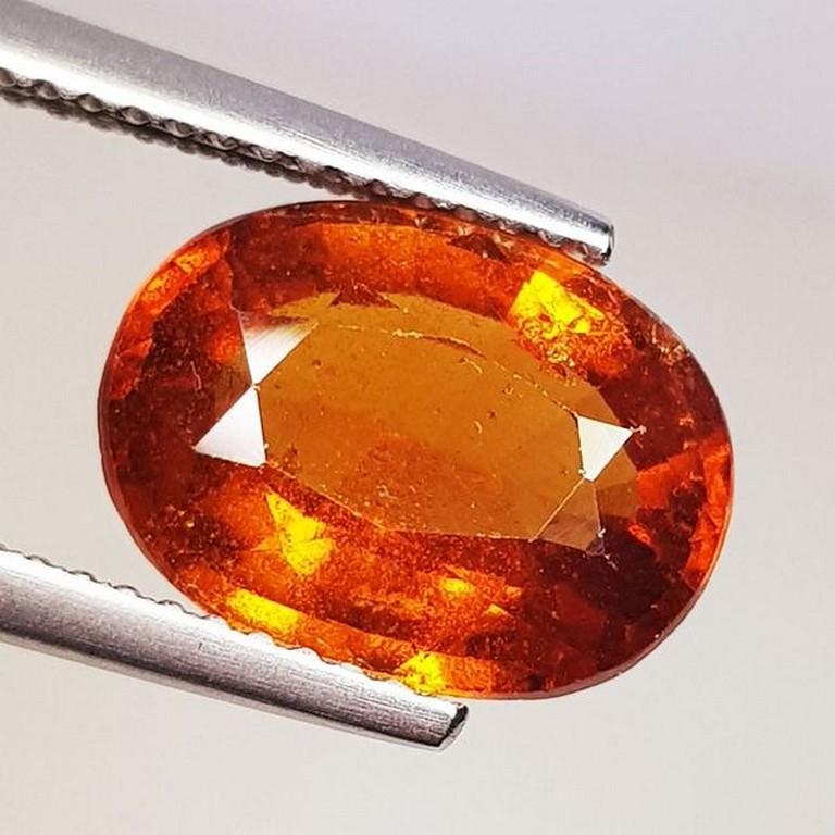Natural Hessonite Garnet Oval Cut 4.45 ct (1 of 5)