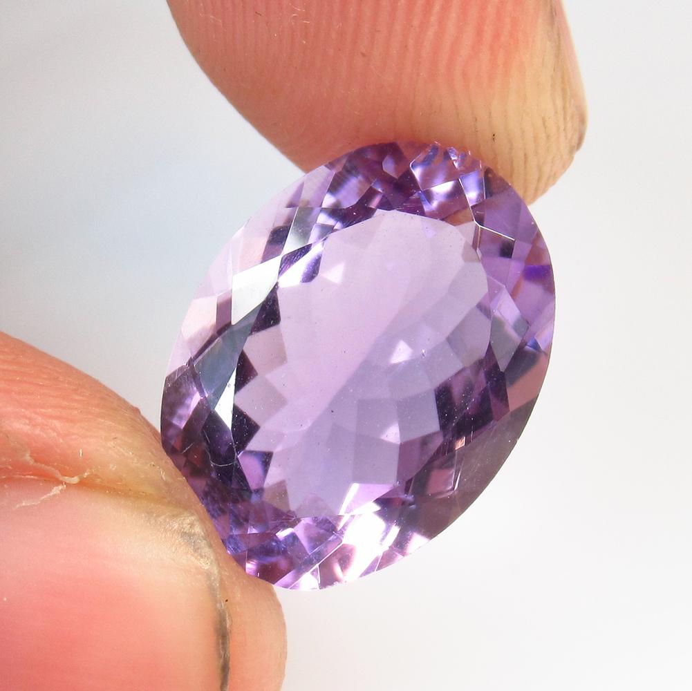 7.84 Ct Natural Purple Amethyst Oval Cut (1 of 2)