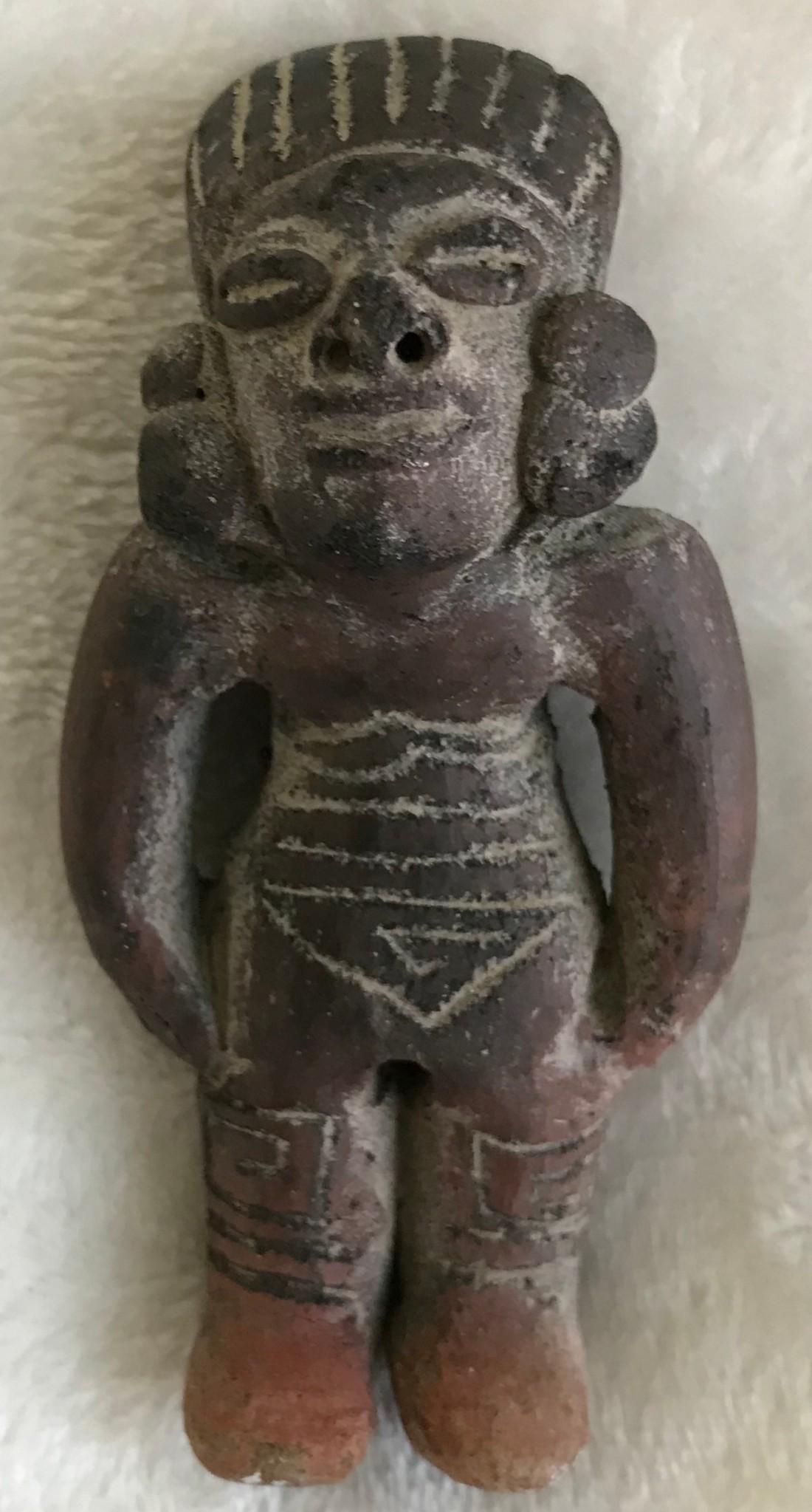 Pre-Columbian Art Standing Idol, from the Estate of: Title: Pre-Columbian Art Standing Idol, from the Estate of Archaeologist, Robert F. Marx. Description: Pre-Columbian Art, from the Estate of Archaeologist, Robert F. Marx.Sir Robert F. Marx (December 