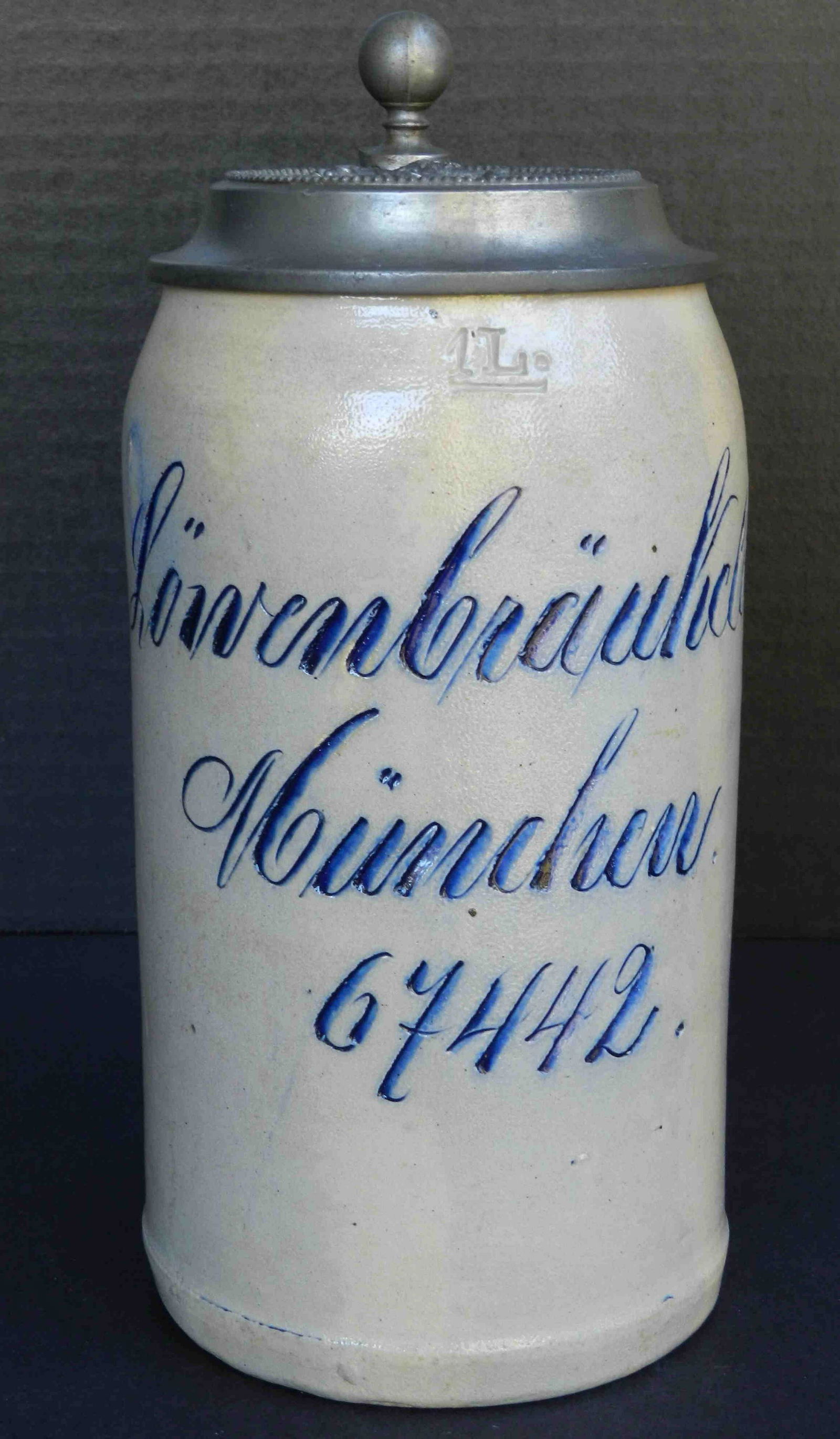 Stoneware Beer Stein (1 of 5)