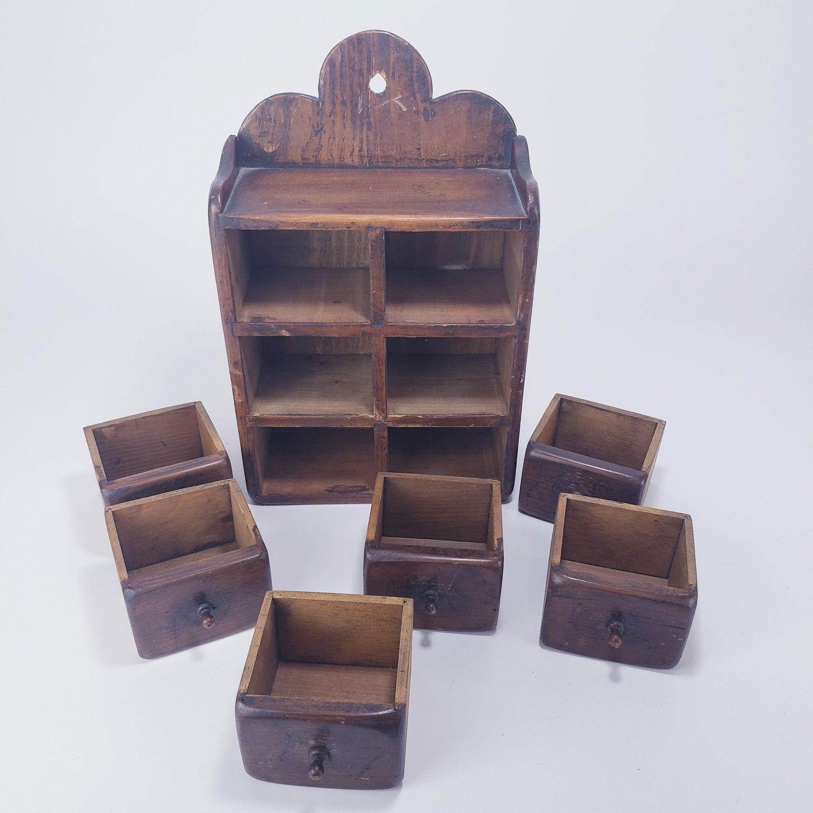 6 Drawer Spice Box, Wall Box (1 of 7)