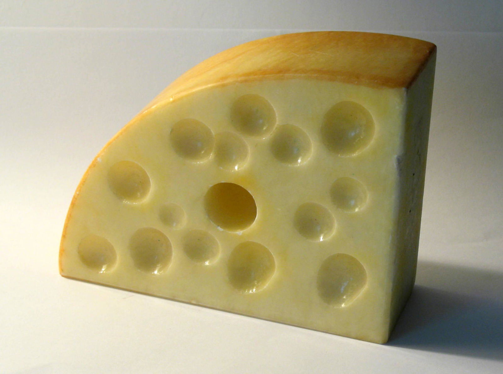 Vintage Wedge Of Stone Cheese. (1 of 3)