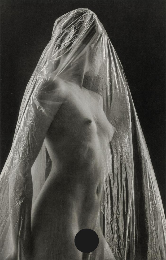 RUTH BERNHARD - Transparent, 1968: Artist: RUTH BERNHARD Title: Transparent, 1968 Medium: Photo Litho, 1986, USA Dimensions: 5.9x9.1" Description: Heat Wax Mounted on 8.5x11" Conservation Board Artist Bio: Ruth Bernhard was a German-bo