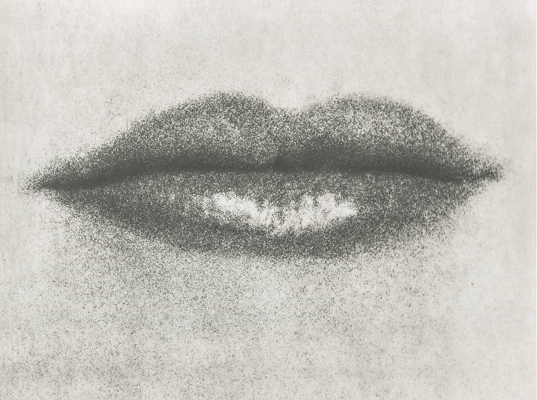 MAN RAY - Lips: Artist: MAN RAY Title: Lips Medium: Photo Litho, 2000, Italy Dimensions: 8.65x6.5" Description: Heat Wax Mounted on 11x14" Conservation Board Artist Bio: Man Ray, original name Emmanuel Radnitzky, was