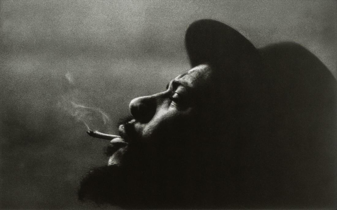 W. EUGENE SMITH -Thelonius Monk The Loft from Inside In: Artist: W. EUGENE SMITH Title: Thelonius Monk, "The Loft from Inside In" 1965 Medium: Photo Litho, 1999, Hong Kong Dimensions: 7.1x4.4" Description: Heat Wax Mounted on 8.5x11" Conservation Board Arti