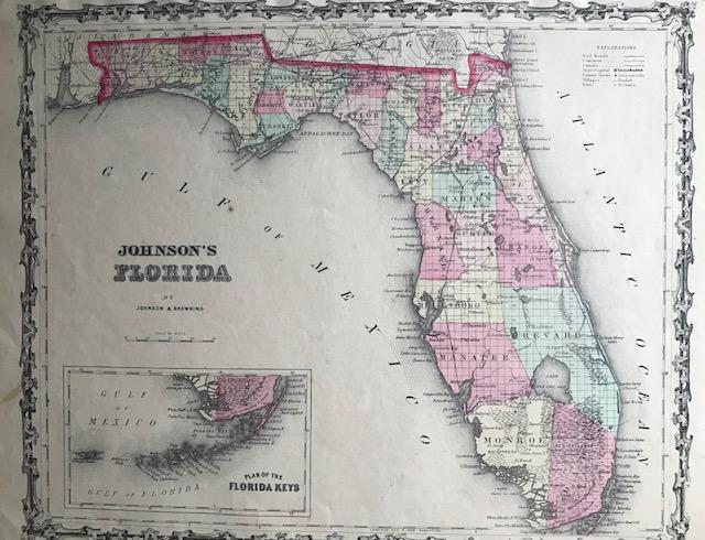 1861 Florida. By Johnson (1 of 1)